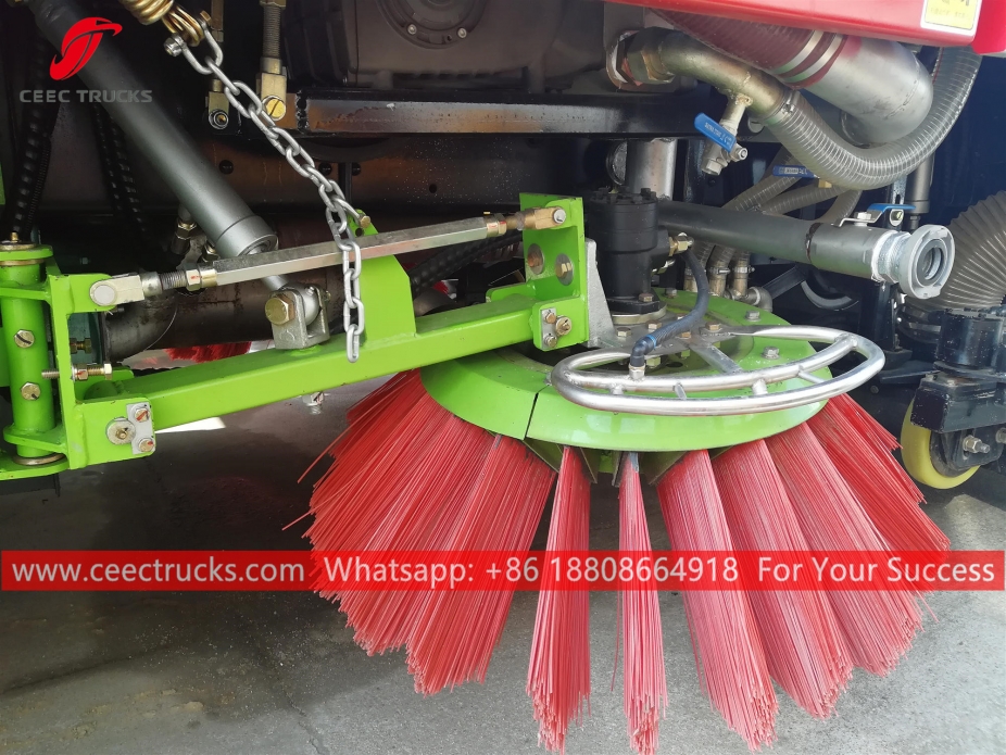 รถกวาดถนนและล้างถนน JAC