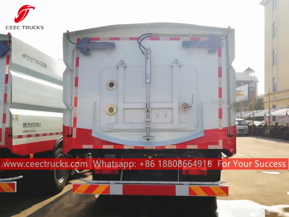 รถกวาดถนนและล้างถนน JAC