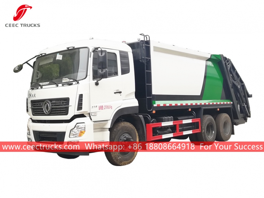 รถบรรทุกอัดขยะ Dongfeng 18CBM
