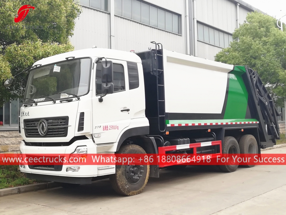 รถบรรทุกอัดขยะ Dongfeng 18CBM