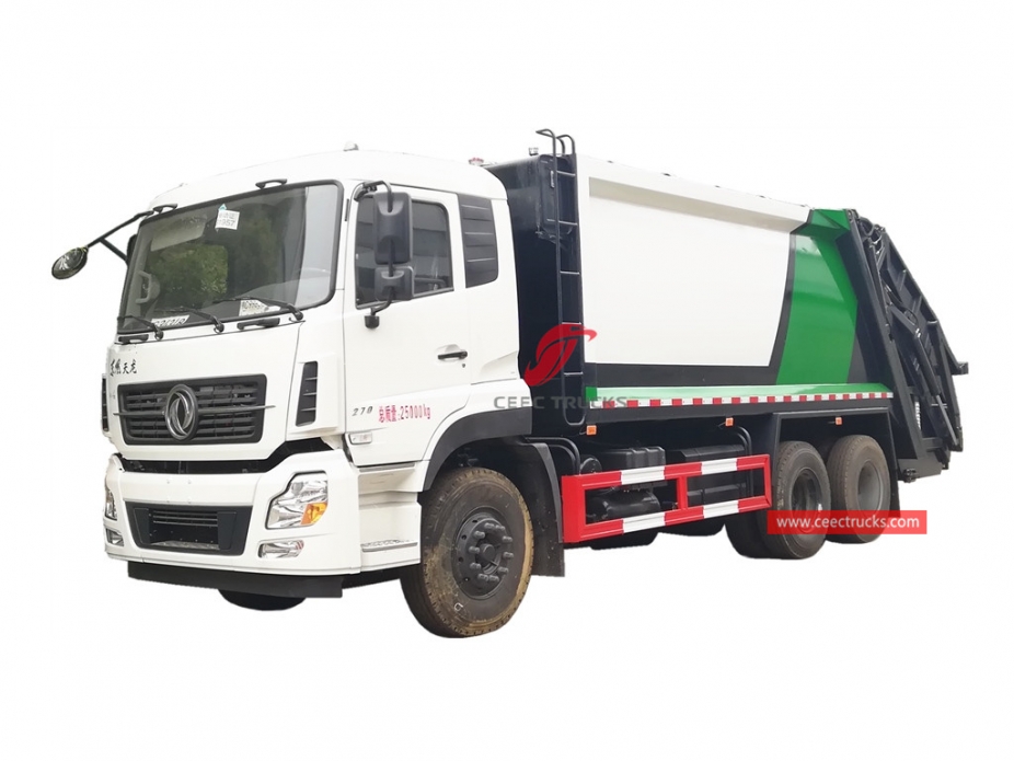 รถบรรทุกอัดขยะ Dongfeng 18CBM