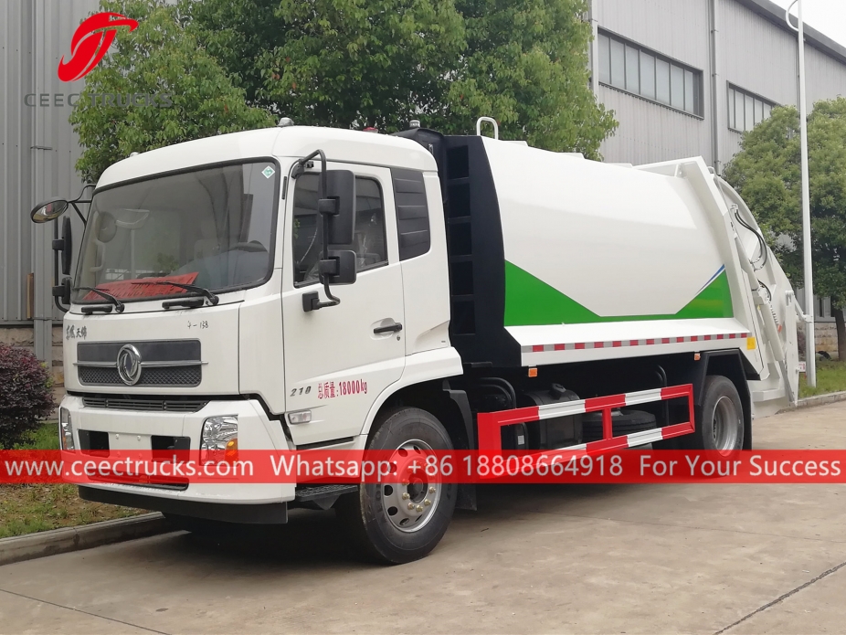 รถบรรทุกขยะอัด Dongfeng 12CBM