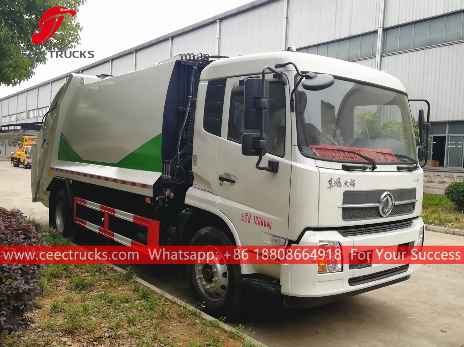รถบรรทุกขยะอัด Dongfeng 12CBM
