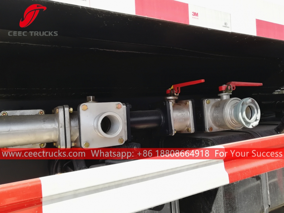 รถบรรทุกน้ำขนาด 7 CBM DONGFENG