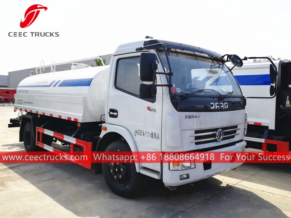 รถบรรทุกน้ำขนาด 7 CBM DONGFENG