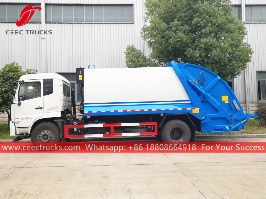 รถบรรทุกขยะอัด Dongfeng 10CBM