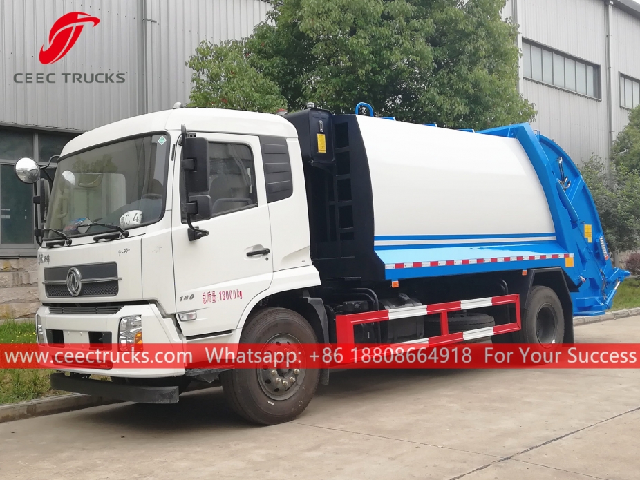 รถบรรทุกขยะอัด Dongfeng 10CBM