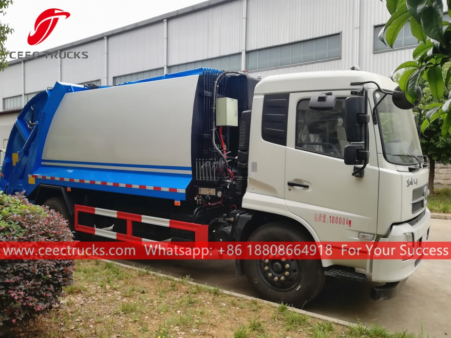 รถบรรทุกขยะอัด Dongfeng 10CBM