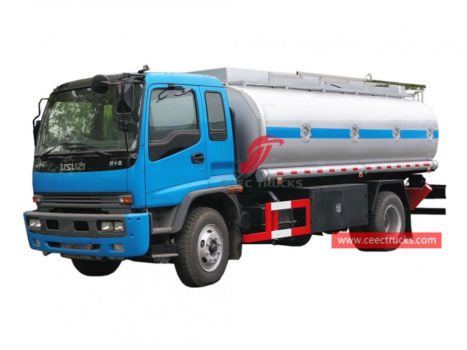 รถบรรทุกขนส่งน้ำมันเชื้อเพลิง ISUZU 16CBM