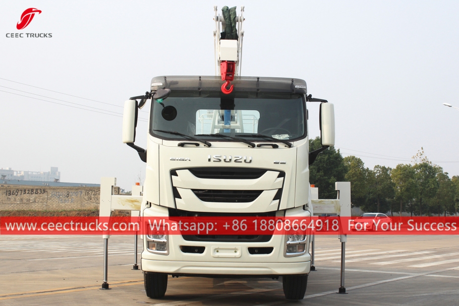 รถบรรทุกกระเช้าไฟฟ้า ISUZU GIGA 16 ม.