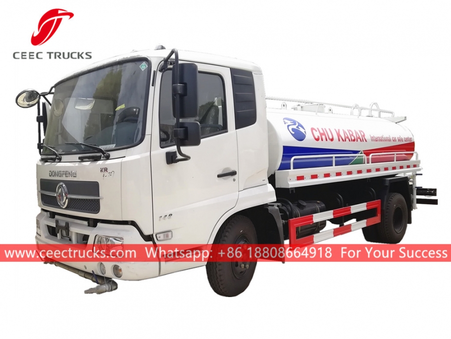 รถบรรทุกเครื่องพ่นน้ำ 12 CBM DONGFENG