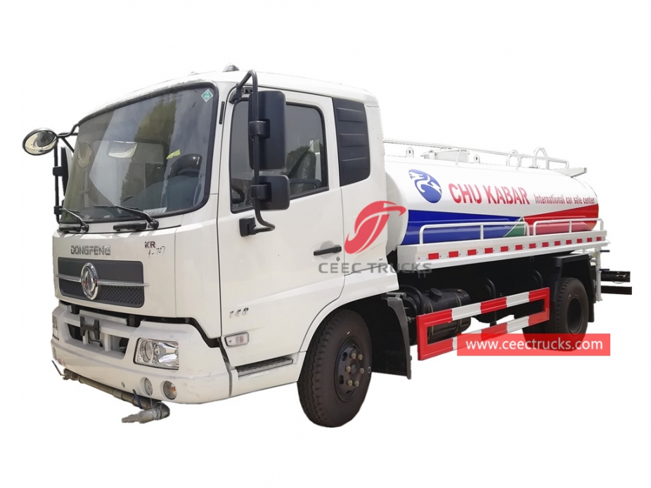 รถบรรทุกเครื่องพ่นน้ำ 12 CBM DONGFENG
