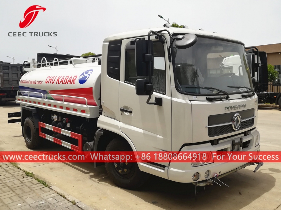 รถบรรทุกเครื่องพ่นน้ำ 12 CBM DONGFENG