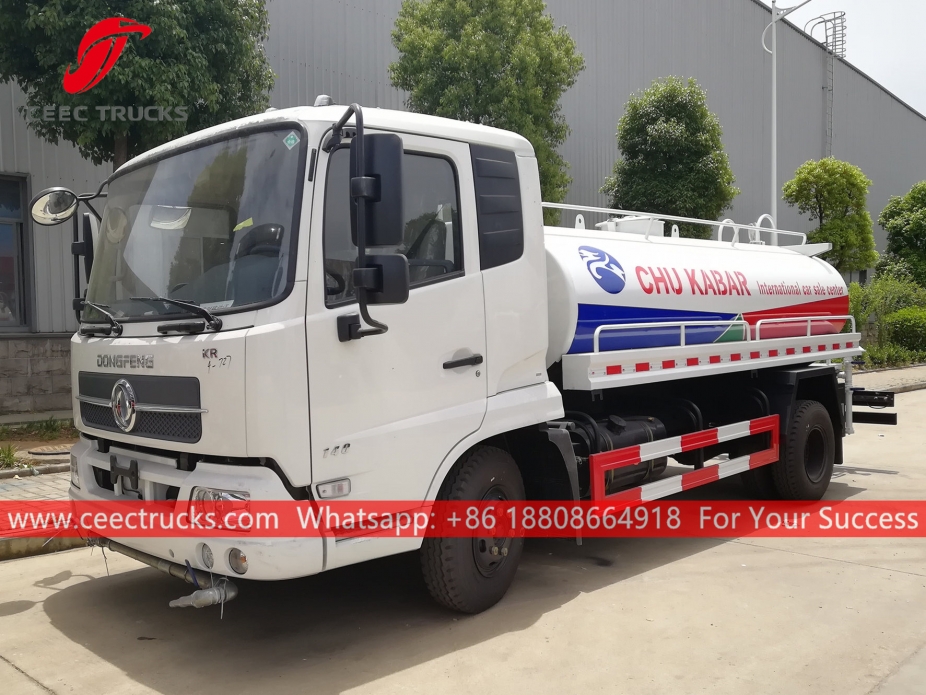 รถบรรทุกเครื่องพ่นน้ำ 12 CBM DONGFENG