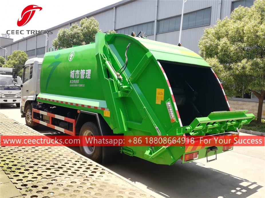 รถบรรทุกขยะ Dongfeng 12CBM