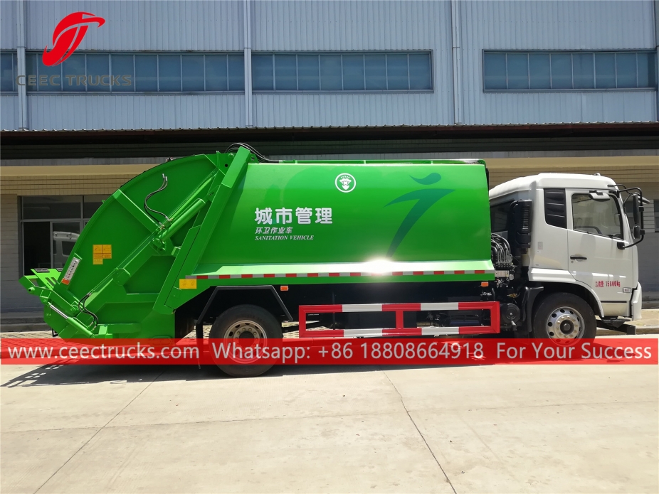 รถบรรทุกขยะ Dongfeng 12CBM