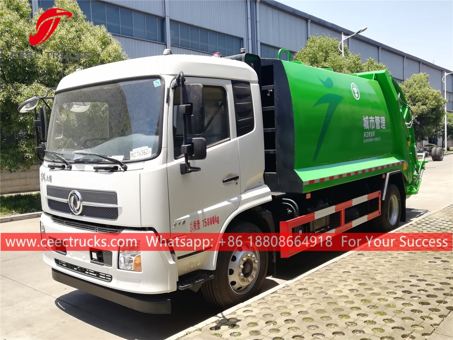 รถบรรทุกขยะ Dongfeng 12CBM