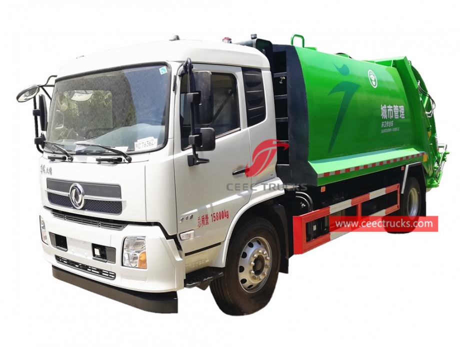 รถบรรทุกขยะ Dongfeng 12CBM