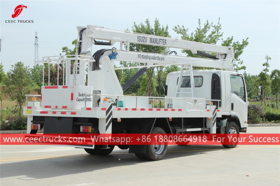 กระเช้าลอยฟ้าอีซูซุ 18 ม.