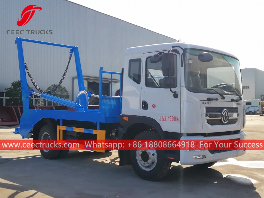 รถบรรทุกแบบมีถังบรรจุขยะ 10CBM Dongfeng