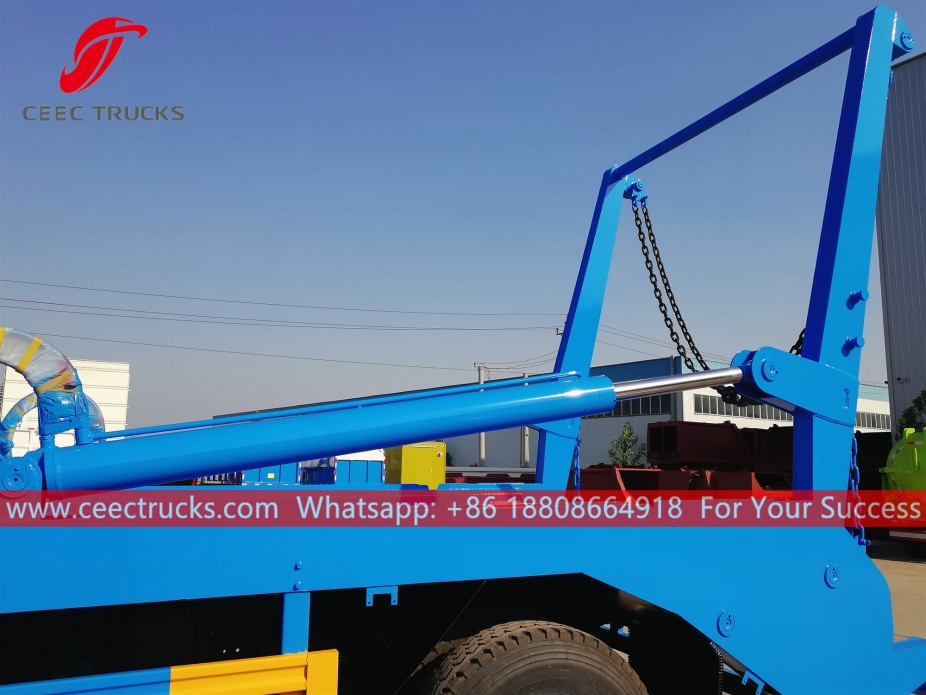 รถบรรทุกแบบมีถังบรรจุขยะ 10CBM Dongfeng