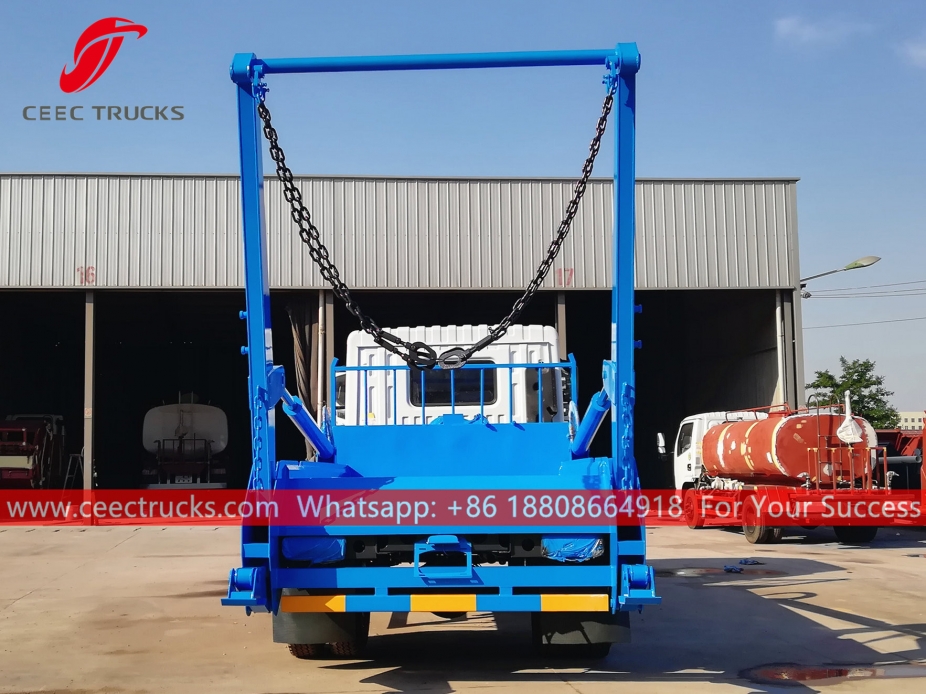 รถบรรทุกแบบมีถังบรรจุขยะ 10CBM Dongfeng