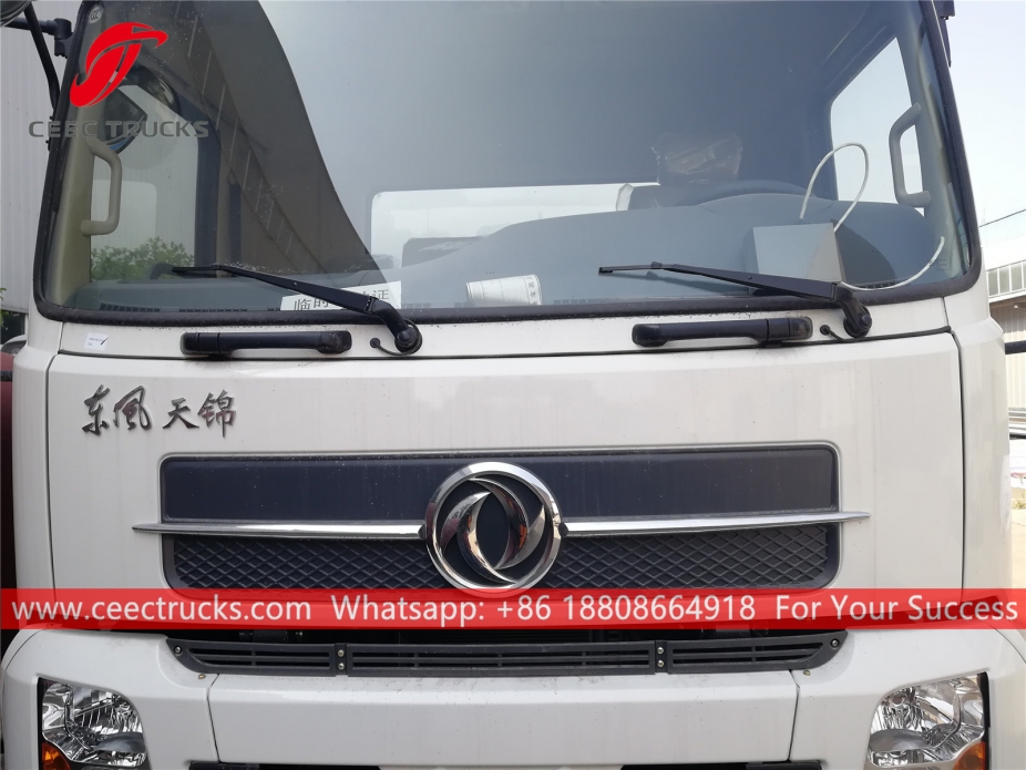 รถบรรทุกถังเก็บน้ำเสียแบบสูญญากาศ 10CBM DONGFENG