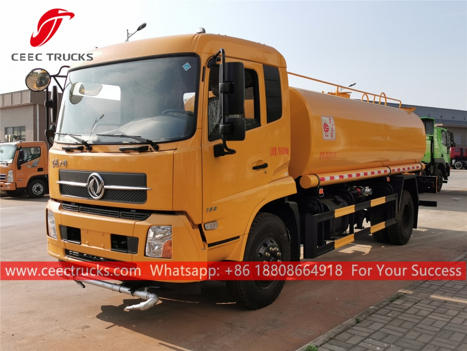 รถบรรทุกน้ำสปริงเกอร์ 12 CBM DONGFENG