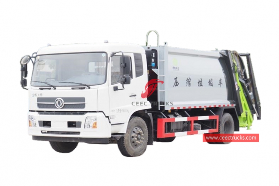 รถบรรทุกบดอัดขยะ Dongfeng 10CBM