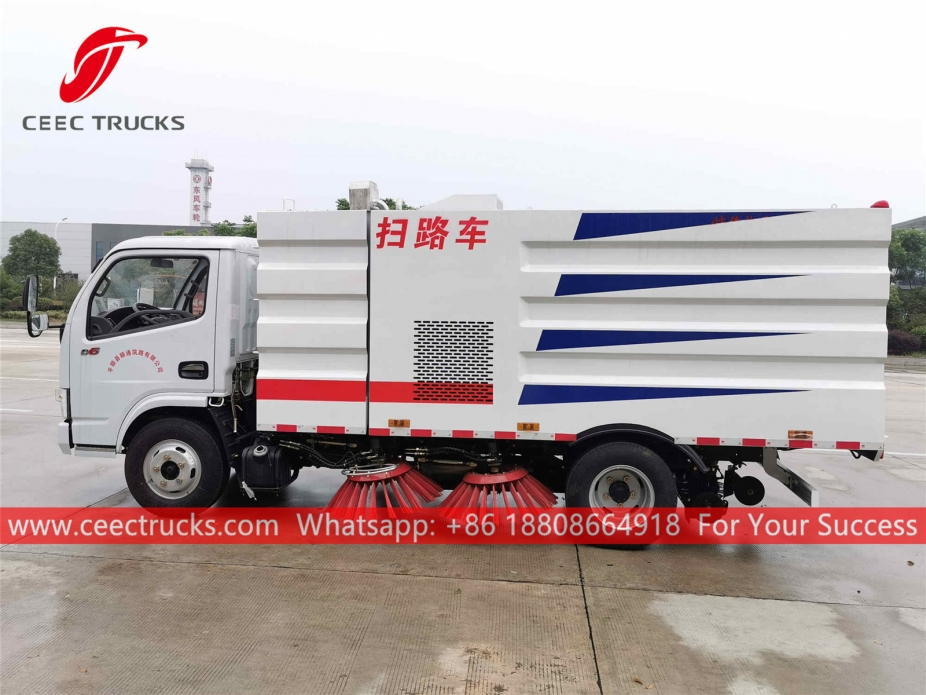 รถกวาดถนน Dongfeng 5CBM