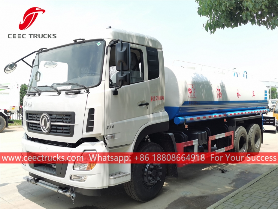 รถบรรทุกน้ำ Dongfeng 6x4