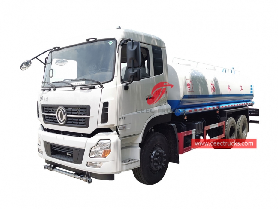รถบรรทุกน้ำ Dongfeng 6x4