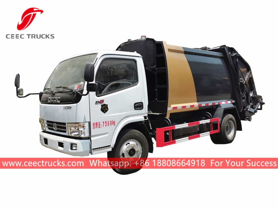 รถบรรทุกอัดขยะ Dongfeng 5CBM