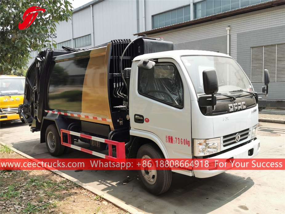 รถบรรทุกอัดขยะ Dongfeng 5CBM