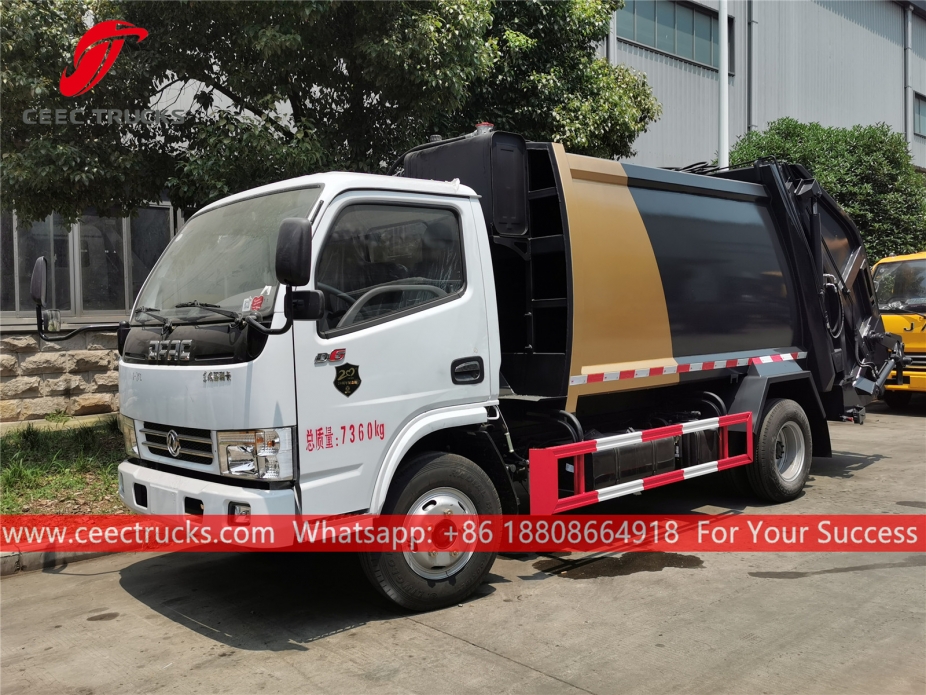รถบรรทุกอัดขยะ Dongfeng 5CBM
