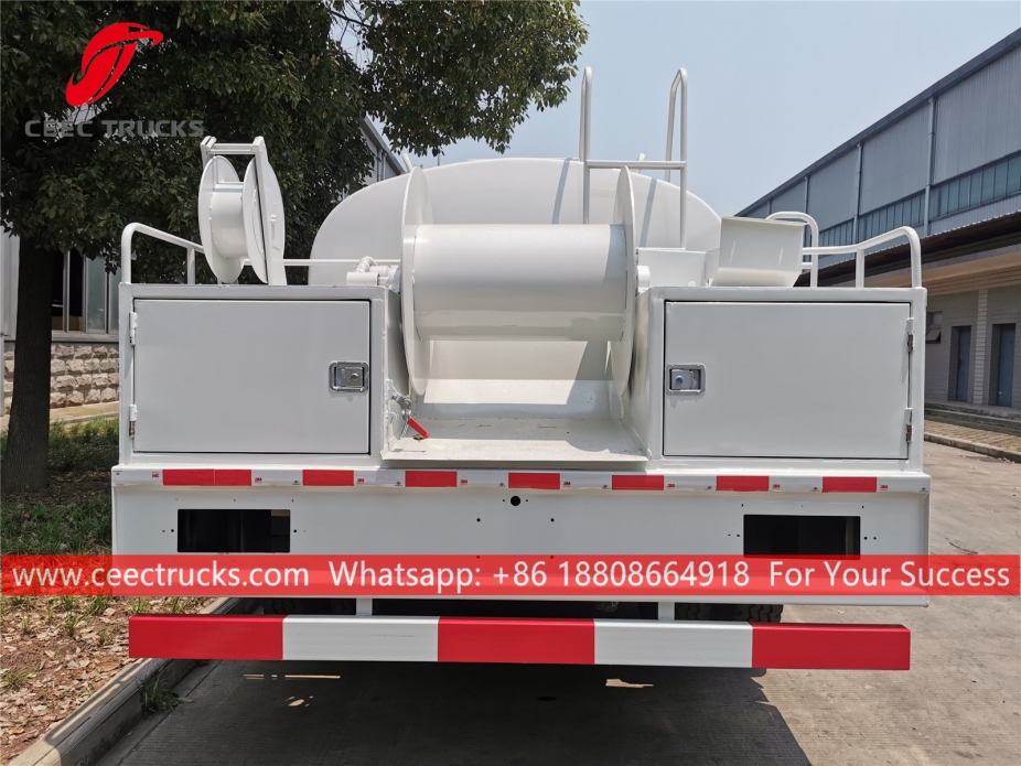 รถบรรทุกล้างแรงดันสูง JAC ขนาด 8CBM