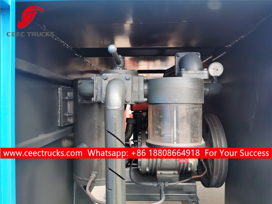 ชุดรถบรรทุกบำบัดน้ำเสียขนาด 5,000 ลิตร