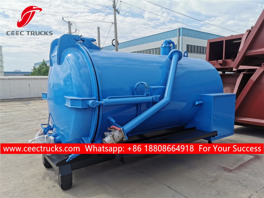 ชุดรถบรรทุกบำบัดน้ำเสียขนาด 5,000 ลิตร