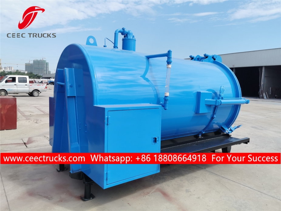 ชุดรถบรรทุกบำบัดน้ำเสียขนาด 5,000 ลิตร