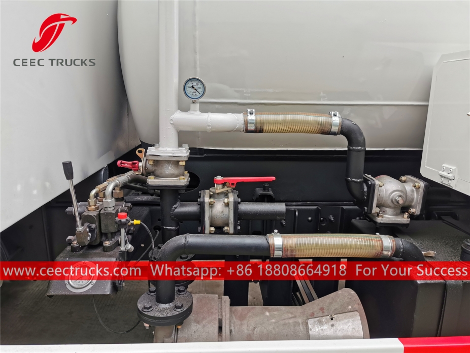 รถดูดน้ำเสียแบบสุญญากาศ JAC