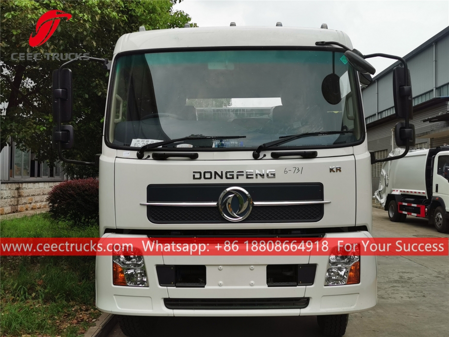 รถบรรทุกขยะแบบแขนสวิง Dongfeng RHD