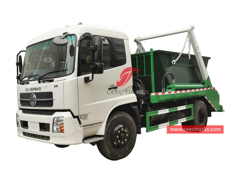 รถบรรทุกขยะแบบแขนสวิง Dongfeng RHD