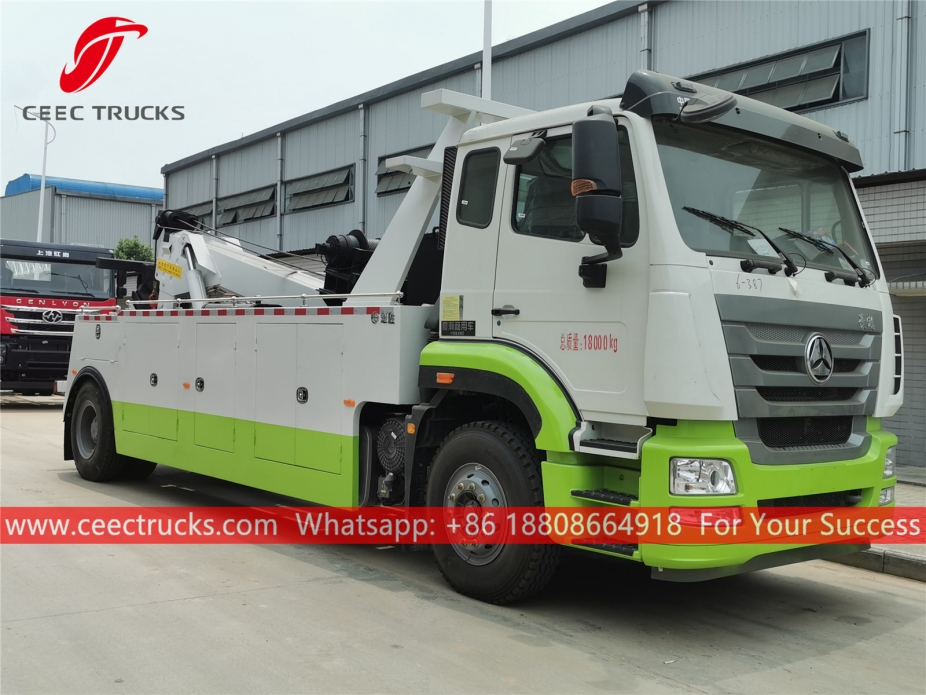 รถบรรทุกลาก SINOTRUK Road Wrecker