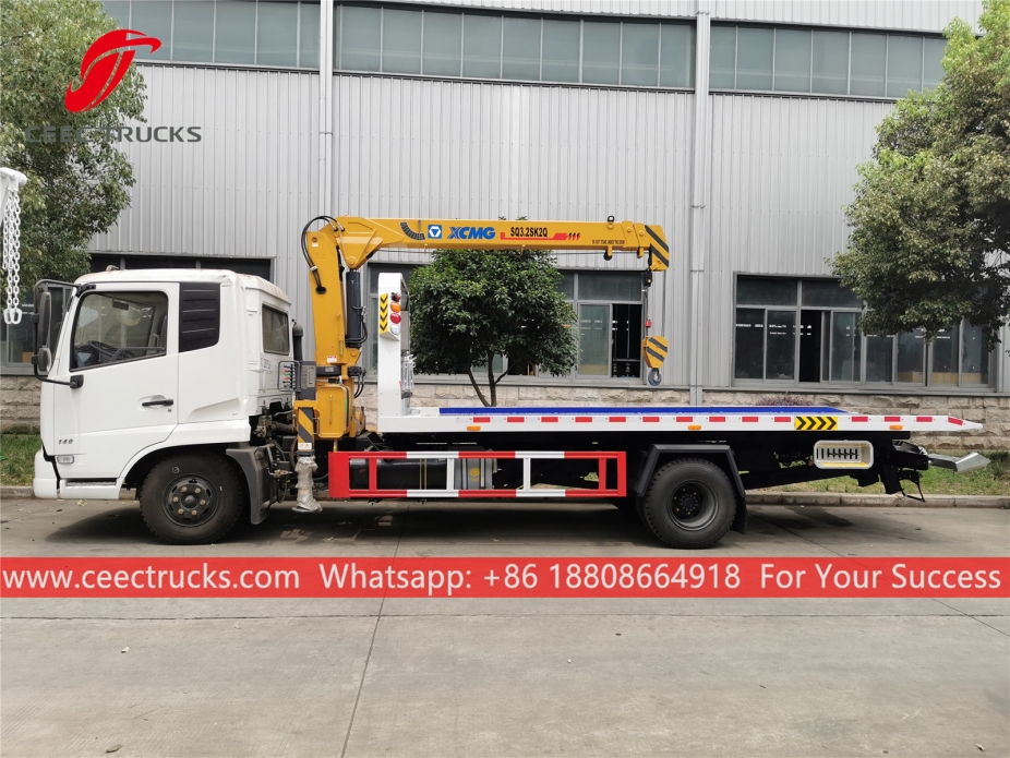 รถลากถนน 5 ตันพร้อมเครน