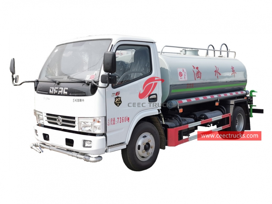 รถบรรทุกถังน้ำ 4CBM DONGFENG