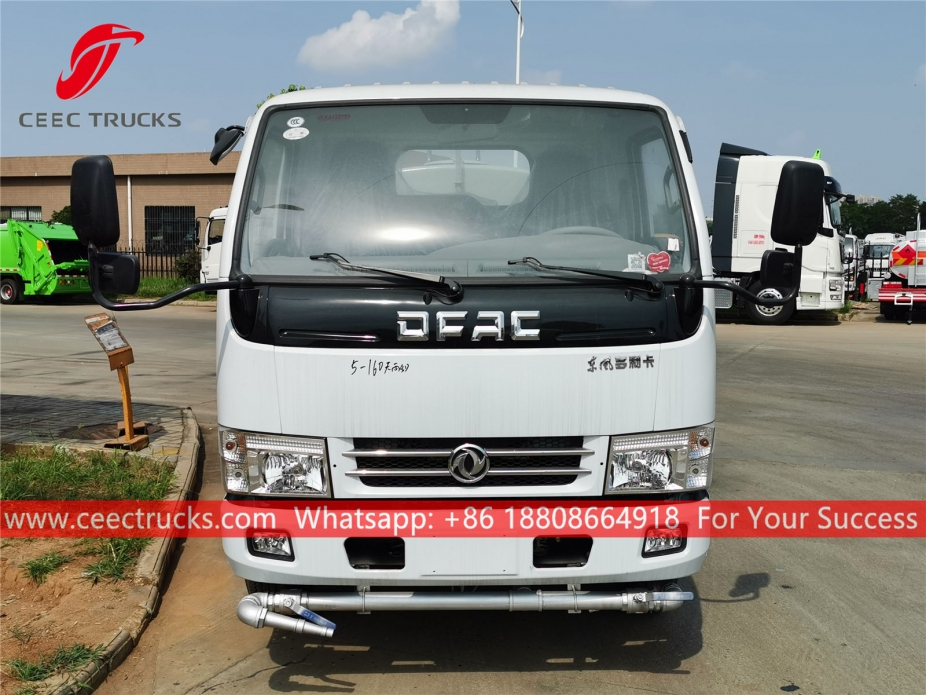 รถบรรทุกถังน้ำ 4CBM DONGFENG