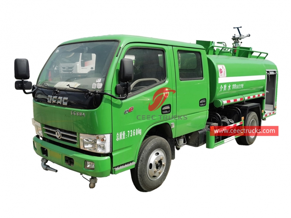 รถบรรทุกน้ำ 4CBM DONGFENG