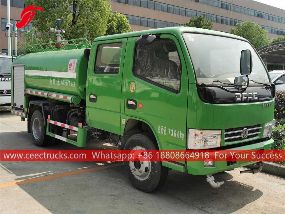 รถบรรทุกน้ำ 4CBM DONGFENG