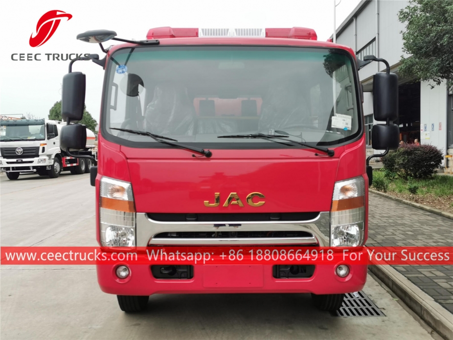 รถดับเพลิง JAC 3CBM ถังน้ำ
