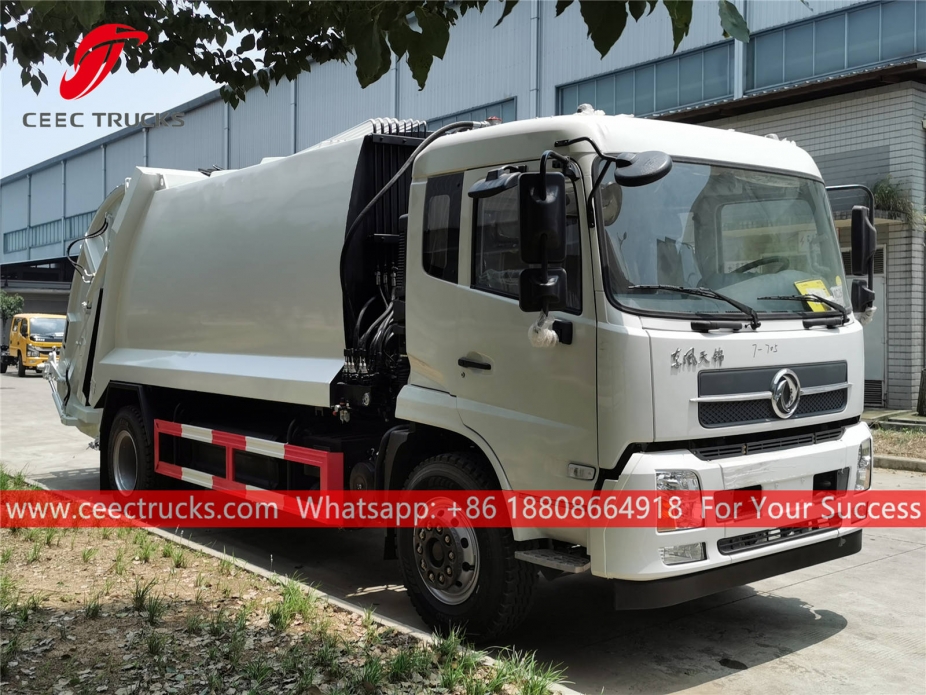 รถบรรทุกขยะอัด Dongfeng 10CBM